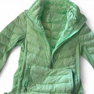 Calvin Klein Performance Bright Lime Green Packable Jacket